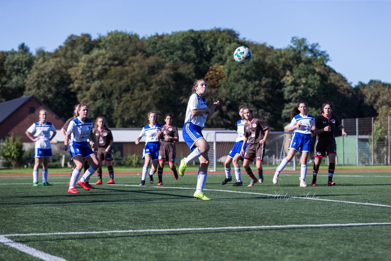 Bild 214 - B-Juniorinnen Ellerau - St.Pauli : Ergebnis: 1:5